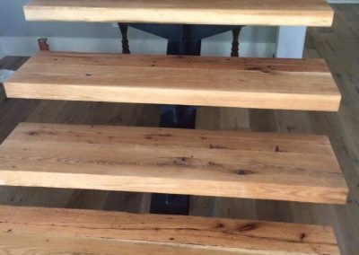 Reclaimed Wood Stairs | Specialty Flooring | Reclaimed Building Materials | Hilton Head, Savannah, Bluffton, Beaufort SC