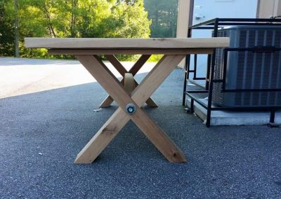 Reclaimed Wood Table | Specialty Flooring | Reclaimed Building Materials | Hilton Head, Savannah, Bluffton, Beaufort SC